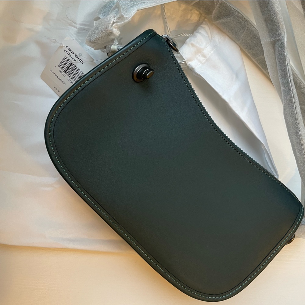 Coach Dark Green Crossbody Bag